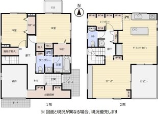 田中戸建の物件間取画像